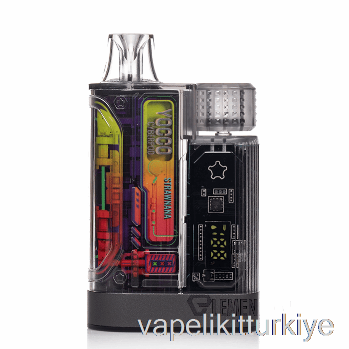 Vape Elektronik Sigara Yocco Cyberpod 12000 Tek Kullanımlık Saman